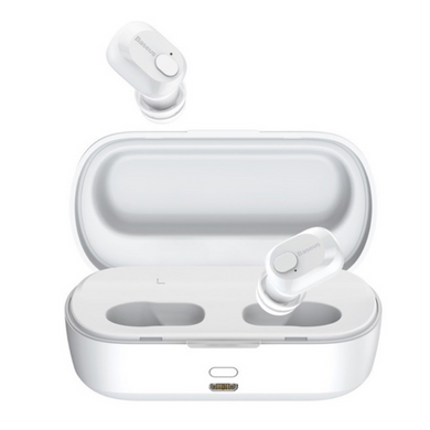 Бездротові навушники Baseus Encok True Wireless Earphones W01 White, ціна | Фото