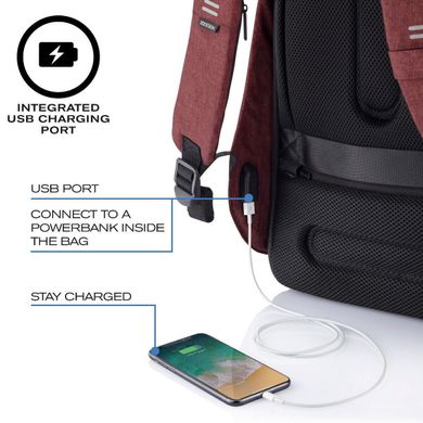 Рюкзак XD Design Bobby Hero Small с защитой от краж и порезов - Голубой (P705.709), цена | Фото