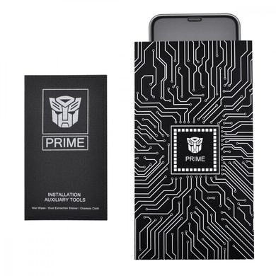 Захисне скло PRIME AUTOBOT iPhone 12/12 Pro - Black, ціна | Фото