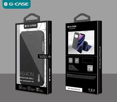 Чехол-книжка G-Case Parker series iPhone 11 (black), цена | Фото
