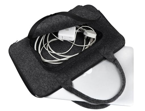 Сумка Gmakin універсальна для Macbook Air/Pro 15 Black, ціна | Фото