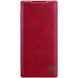 Шкіряний чохол (книжка) Nillkin Qin Series для Samsung Galaxy Note 10 Plus - Червоний, ціна | Фото 1