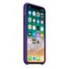 Чехол Apple Silicone Case for iPhone X - Cosmos Blue (MR6G2), цена | Фото 2