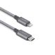 Кабель Moshi Integra™ USB-C to Lightning Cable Titanium Gray (0.25 m) (99MO084043), цена | Фото 3