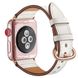 Ремешок STR TheSlim Waist Design Genuine Leather for Apple Watch 38/40/41 mm (Series SE/7/6/5/4/3/2/1) - White, цена | Фото 4