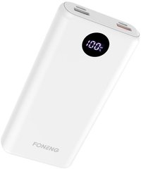 Портативное зарядное устройство FONENG Q10 PD+QC PowerBank (20000 mAh) - White, цена | Фото