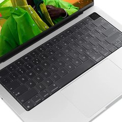 Накладка на клавиатуру STR для MacBook Pro 14 (2021) / Pro 16 (2021) - Прозрачная US, цена | Фото