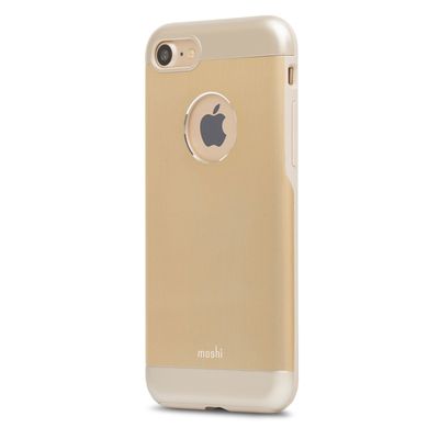 Чехол Moshi iGlaze Armour Metallic Case Satin Gold for iPhone 7 (99MO088231), цена | Фото