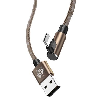 Кабель Baseus Camouflage Mobile Game USB to Lightning Cable 1m (2.4A) - Brown (CALMC-A12), цена | Фото
