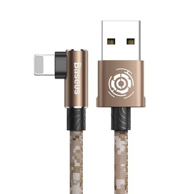Кабель Baseus Camouflage Mobile Game USB to Lightning Cable 1m (2.4A) - Brown (CALMC-A12), ціна | Фото