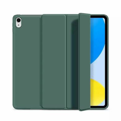 Силиконовый чехол-книжка STR Soft Case для iPad Pro 13 (2024) - Dark Green