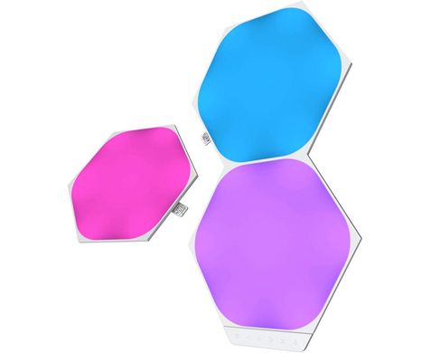 Додаткові панелі Nanoleaf Shapes Hexagons Expansion Pack Apple Homekit - 3 шт., ціна | Фото