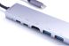 Перехідник ZAMAX 6in1 (2xUSB-C PD/2xUSB 3.0/HDMI/Ethernet) - Gray, ціна | Фото 2