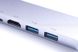 Перехідник ZAMAX 6in1 (2xUSB-C PD/2xUSB 3.0/HDMI/Ethernet) - Gray, ціна | Фото 3