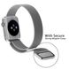 Металевий ремінець STR Milanese Loop Band for Apple Watch 38/40/41 mm (Series SE/7/6/5/4/3/2/1) - Space Black, ціна | Фото 6