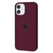Чехол MIC Silicone Case (OEM) (без MagSafe) for iPhone 12 mini - (PRODUCT) RED, цена | Фото