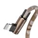 Кабель Baseus Camouflage Mobile Game USB to Lightning Cable 1m (2.4A) - Brown (CALMC-A12), цена | Фото 6