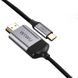 Кабель WIWU X9 USB-C to HDMI 2m - Black, цена | Фото 1