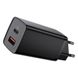 Зарядное устройство Baseus GaN2 Lite Quick Charger 65W (1 Type-C + 1 USB) - Black (CCGAN2L-B01), цена | Фото 1