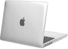 Пластиковый глянцевый чехол-накладка STR Crystal PC Hard Case for MacBook Pro 14 (2021) - Прозрачный