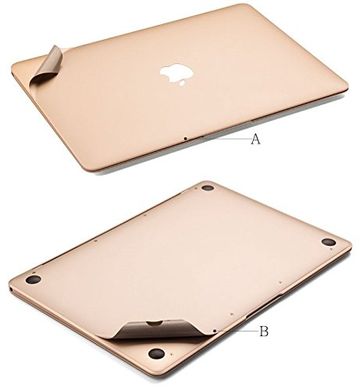 Пленка на корпус STR Mac Guard Full Body Skin for MacBook Air 13 (2018-2020) - Space Gray, цена | Фото