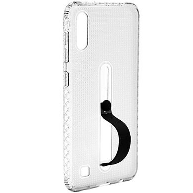 TPU чохол Protect Slim з підставкою-тримачем для Samsung Galaxy A10 (A105F) - Прозорий, ціна | Фото