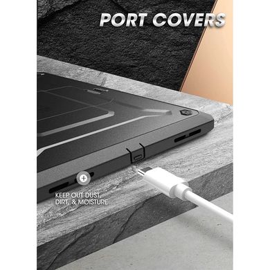 Протиударний чохол з захистом екрану SUPCASE UB Pro Full Body Rugged Case for iPad 10th Gen 10.9 (2022) - Black, ціна | Фото