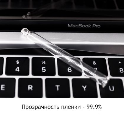 Защитная пленка для TouchBar STR TouchBar Protector for MacBook Pro 13 (2020) / Pro 16 (2019), цена | Фото