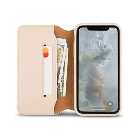 Overture Premium Wallet Case - iPhone XS Max / Herringbone Gray