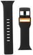 Силіконовий ремінець UAG CIVILIAN for Apple Watch 38/40/41 mm (Series SE/7/6/5/4/3/2/1) - Slate/Orange (Blue) (Лучшая копия), ціна | Фото 1