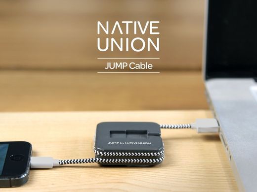 Кабель-акумулятор NATIVE UNION Jump Cable Lightning - Slate, ціна | Фото
