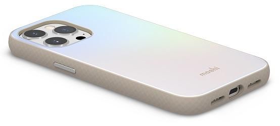 Чохол-накладка Moshi iGlaze Slim Hardshell Case for iPhone 13 Pro - Astral Silver (99MO132922), ціна | Фото