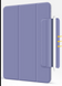 Магнітний силіконовий чохол-книжка STR Buckles Magnetic Case для iPad Pro 12,9 (2018 | 2020 | 2021 | 2022) &mdash; Lavender, ціна | Фото 2