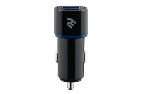 Автомобильное зарядное устройство 2E Dual USB Car Charger 2.4A&2.4A, white, цена | Фото