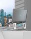 Металева підставка для ноутбука STR Aluminum Laptop Stand (C8) - Space Gray, ціна | Фото 3