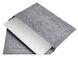 Войлочный чехол-конверт Gmakin для MacBook Pro 13 (2016-2022) | Air 13 (2018-2020) | Air 13.6 (2022-2024) M2/М3 - Gray (GM24-13New), цена | Фото 4