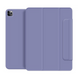 Магнітний силіконовий чохол-книжка STR Buckles Magnetic Case для iPad Pro 12,9 (2018 | 2020 | 2021 | 2022) &mdash; Lavender, ціна | Фото 1