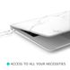 Накладка i-Blason Halo Transparent Case for MacBook Air 13 A1932 (2018-2020) - White (IBL-HALO-AIR13-WH), цена | Фото 4