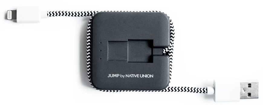 Кабель-акумулятор NATIVE UNION Jump Cable Lightning - Slate, ціна | Фото