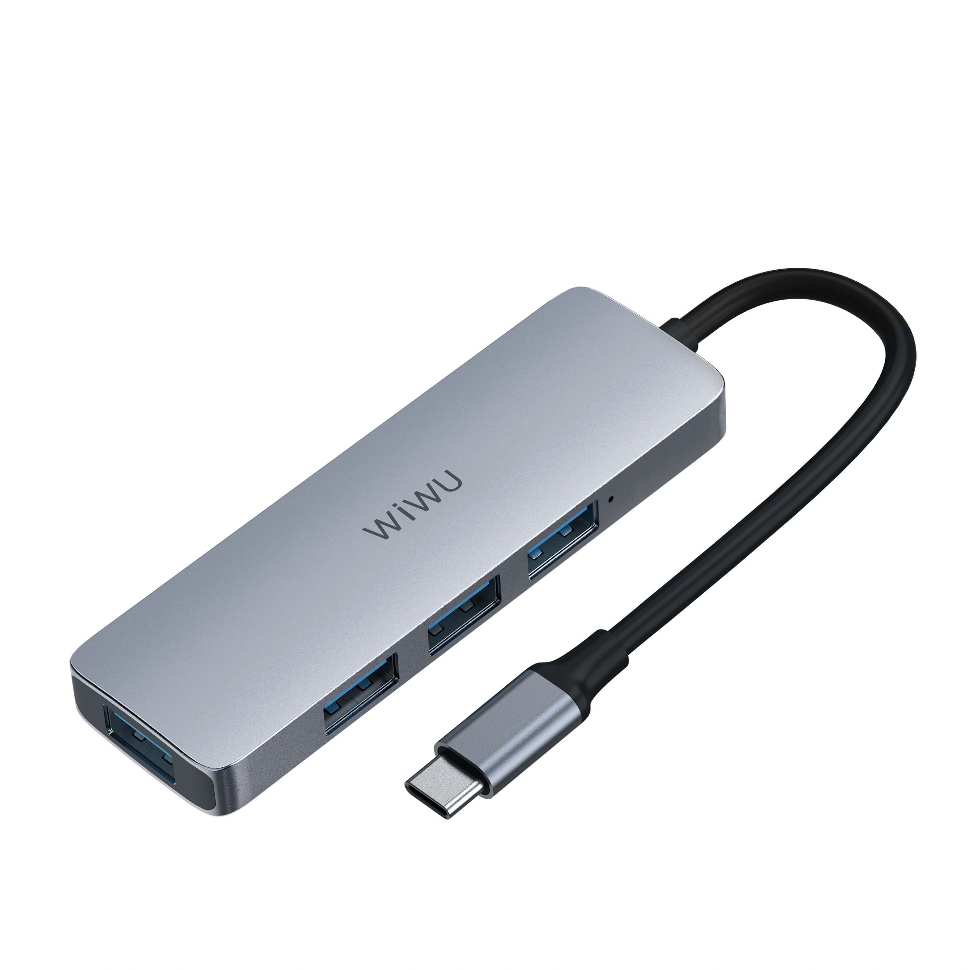 Хаб WIWU Alpha 440 Pro (USB-C to 4xUSB 3.0)