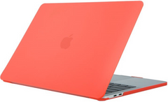 Пластиковый матовый чехол-накладка STR Matte Cream Hard Shell Case for MacBook Pro 13 (2016-2020) - Olive, цена | Фото