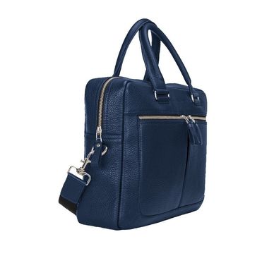 Кожаная сумка Issa Hara для MacBook 15-16" - Синяя [B23(13-00)], цена | Фото