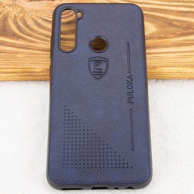 Кожаный чехол-накладка PULOKA Desi для Xiaomi Redmi Note 8 - Черный, цена | Фото