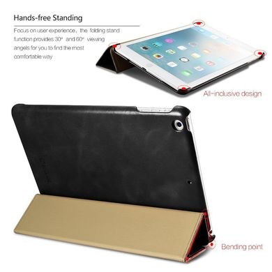 Чехол iCarer Vintage Leather Case for iPad 9.7 (2017/2018) - Red (RID707-RD), цена | Фото
