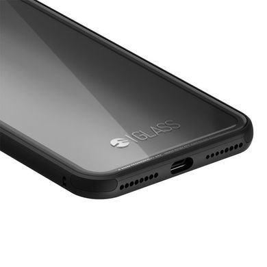 Скляний Чохол SwitchEasy Glass Case For iPhone 7 Plus - Jet Black, ціна | Фото
