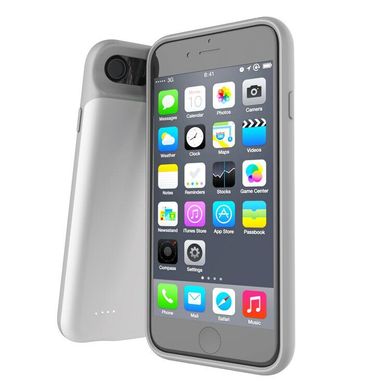 Чехол-аккумулятор AmaCase для iPhone 6/6S/7/8 (3000 mAh) - White, цена | Фото