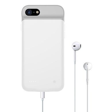 Чехол-аккумулятор AmaCase для iPhone 6/6S/7/8 (3000 mAh) - White, цена | Фото