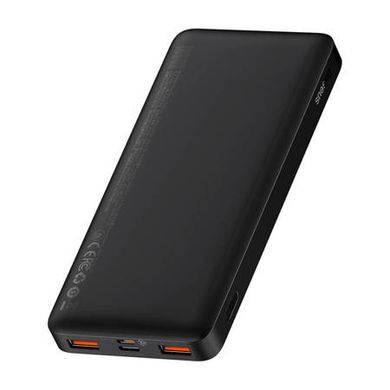 Портативний акумулятор Baseus Bipow Digital Display 20W 10000mAh - Black (PPDML-L01), ціна | Фото