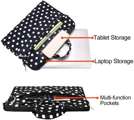 Сумка MOSISO Pattern Laptop Shoulder Bag for MacBook 13-14" - Pink, ціна | Фото