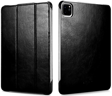 Шкіряний чохол iCarer Vintage Genuine Leather Folio Case for iPad Pro 11 (2018/2020/2021) / iPad Air 10.9 (2020) - Red, ціна | Фото